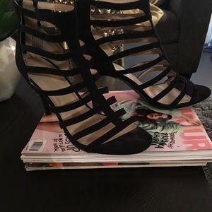 Black Strappy Sandal